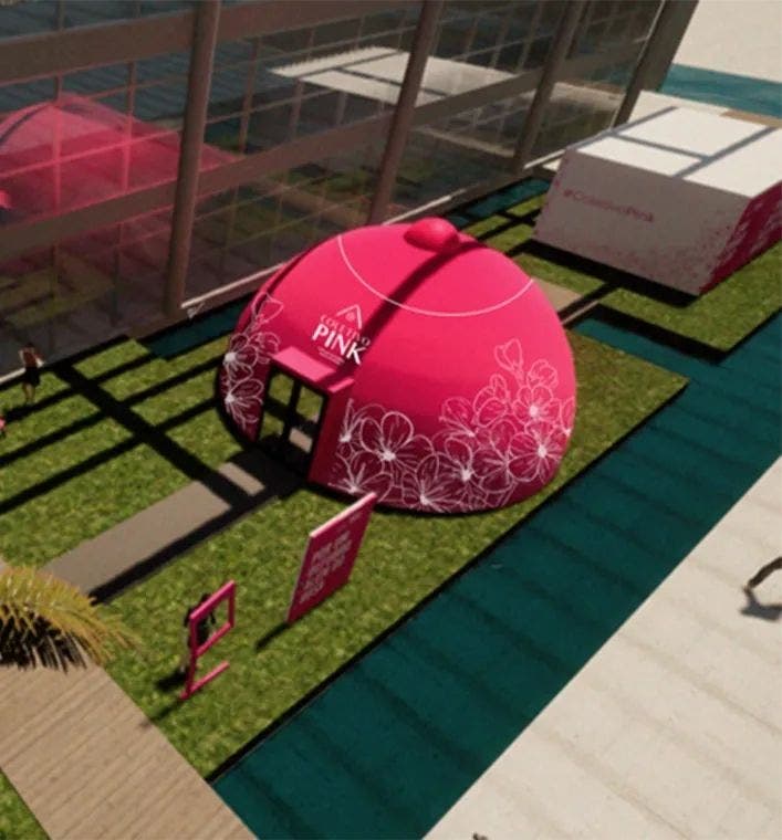 Coletivo pink giant mama